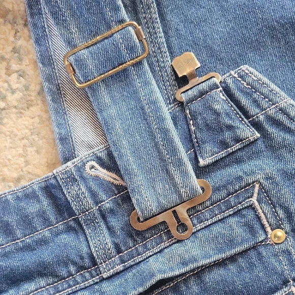 Carhartt Classic Blue Denim Overalls 38x30 - Picture 3 of 8